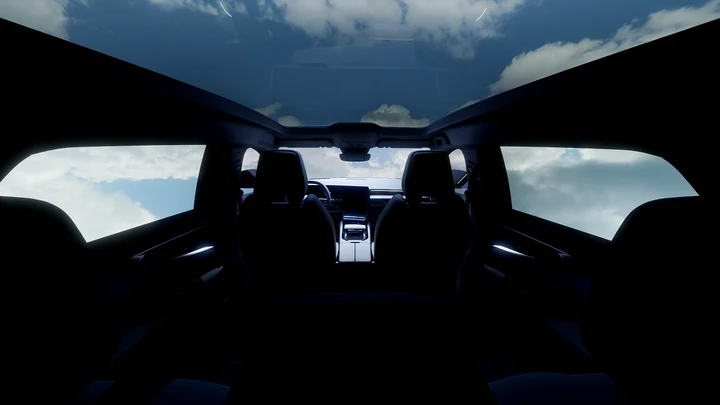 Nuovo Renault Espace, il tetto è enorme