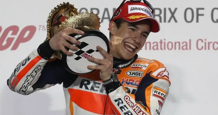 Marc Marquez vince in Qatar: "La battaglia con Valentino la parte più bella della gara"