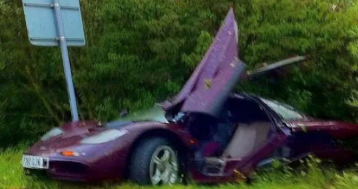 Incidente per Rowan Atkinson e la sua McLaren F1