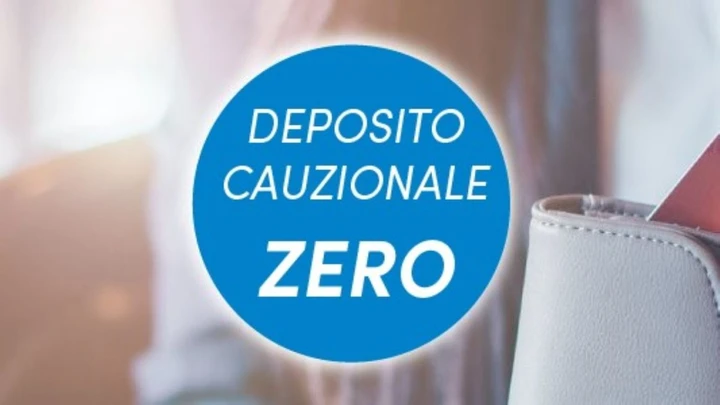 Con Locauto è possibile noleggiare un'auto senza deposito cauzionale sulla carta di credito