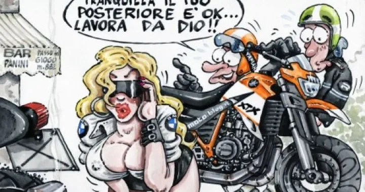 Il posteriore? Tira da bestia!