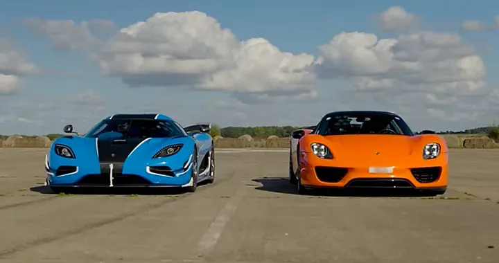 Koenigsegg Agera RST vs Porsche 918 Spyder: il video della drag race