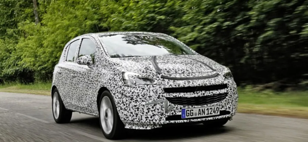 Opel Corsa 2015: foto ufficiali dei prototipi
