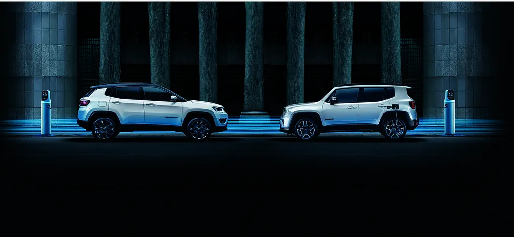 Jeep: la gamma italiana dei modelli Renegade 4xe e Compass 4xe