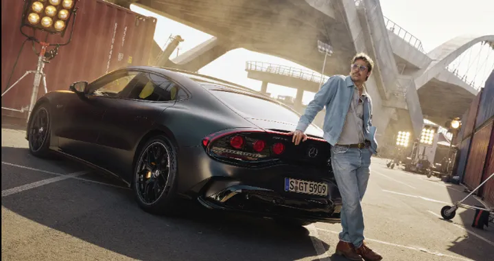 Brad Pitt protagonista con la nuova Mercedes-AMG più potente di sempre