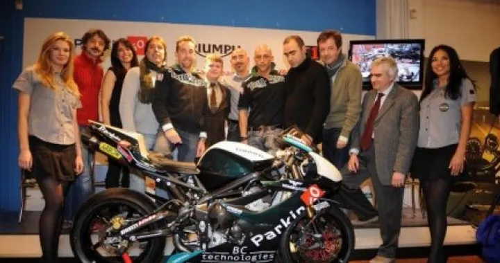 Presentato il Team ParkinGo Triumph BE1 Racing