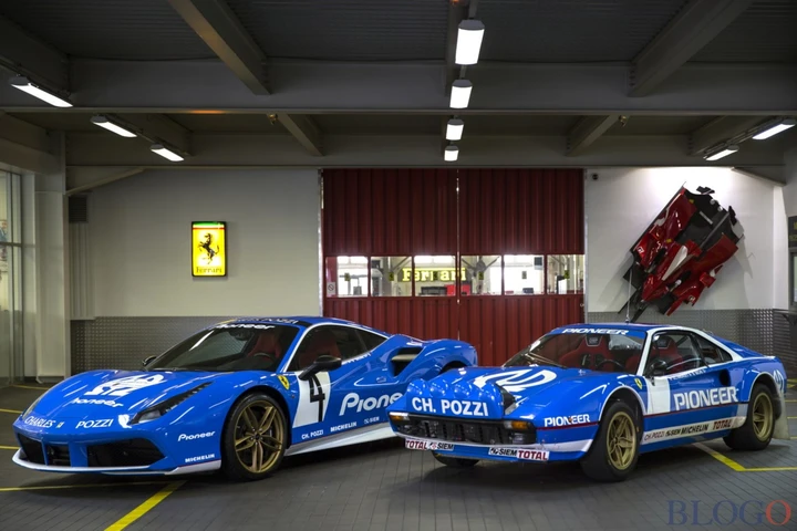 La Ferrari 488 GTB rende omaggio al Tour Auto [Video]