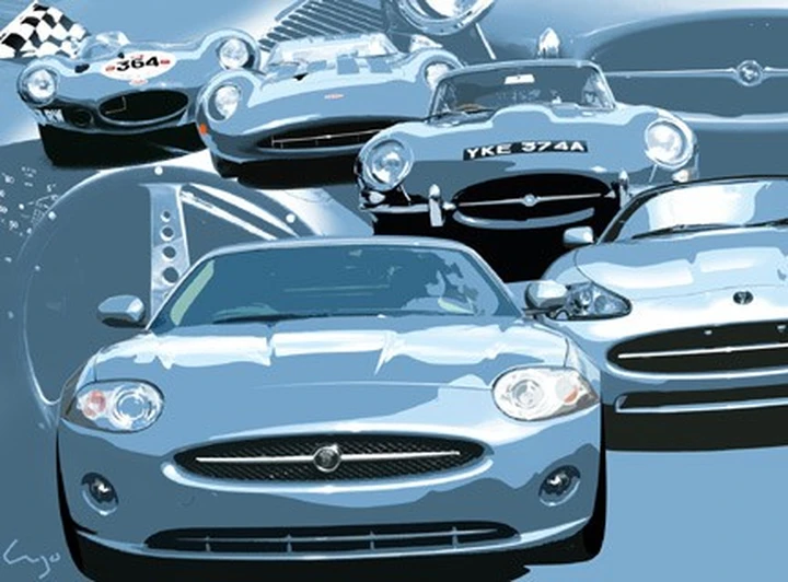 Jaguar E-Type 1963 Vs Jaguar XK 2006