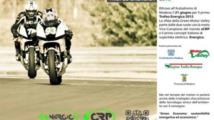 Parte il 21 giugno da Modena il primo Trofeo Energica