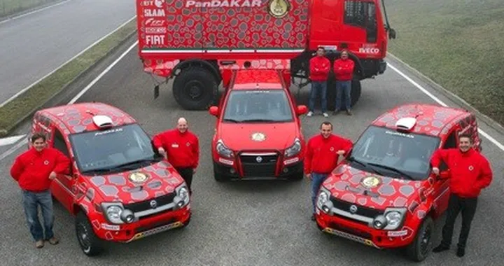 Il team PanDAKAR pronto alla partenza