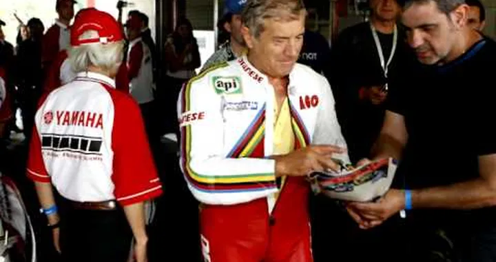Yamaha Racing MotoGP 80th TT Assen 2010 Interview Giacomo Agostini; about Valentino Rossi