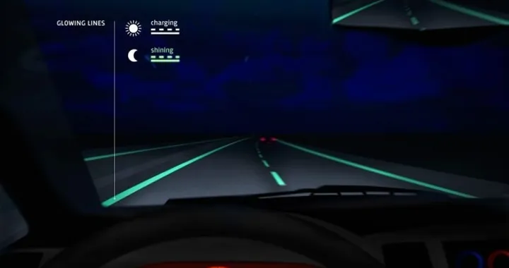 Glowing Lines: arriva su strada la vernice che assorbe e riflette i raggi UV