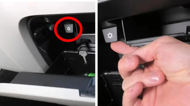 Apri il vano portaoggetti e cerca questo comando: potrebbe esserci un “frigorifero”