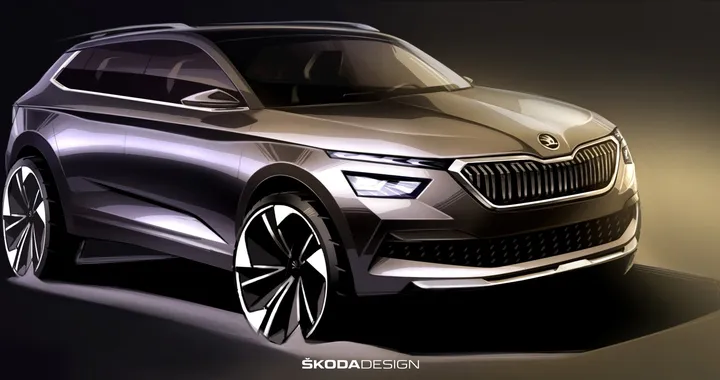 Skoda Kamiq: i bozzetti ufficiali anticipano le forme del nuovo city SUV