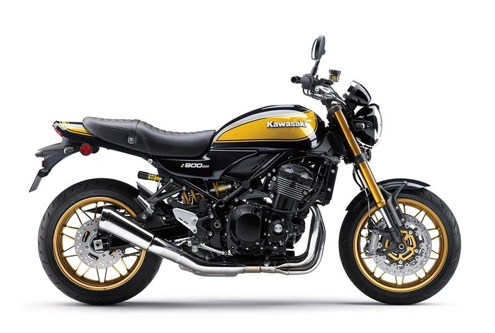 Kawasaki Z900RS SE 2022: colorazione Yellow Ball e aggiornamento a freni e sospensioni