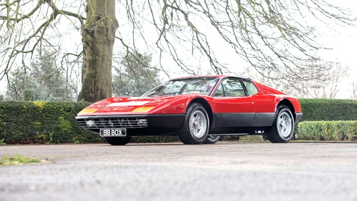 La Ferrari 365 GT4 BB di Elton John all'asta a Goodwood
