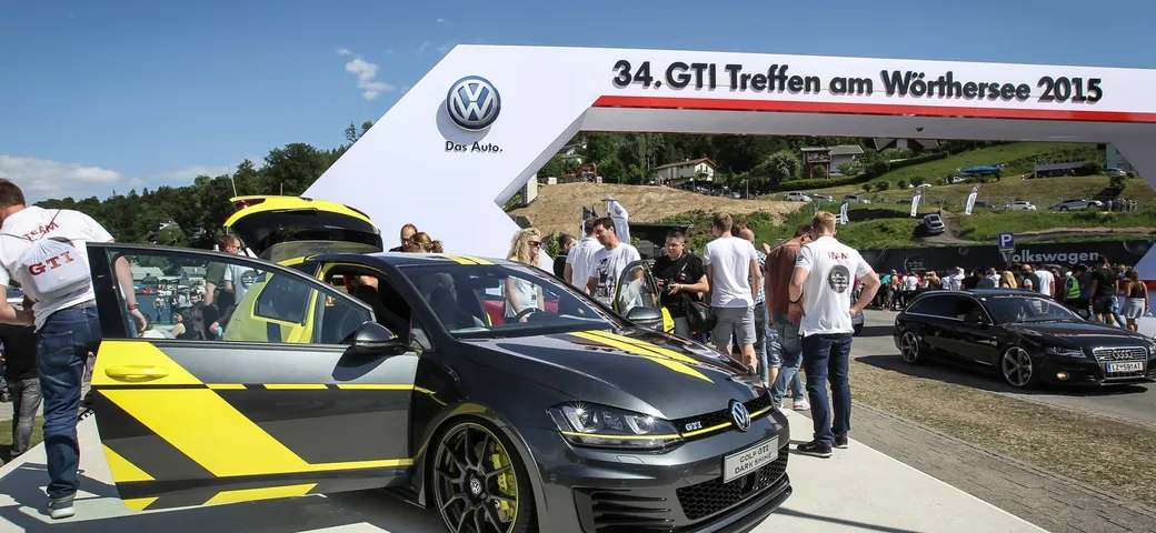 GTI Treffen Wörthersee 2015: lo stand Volkswagen