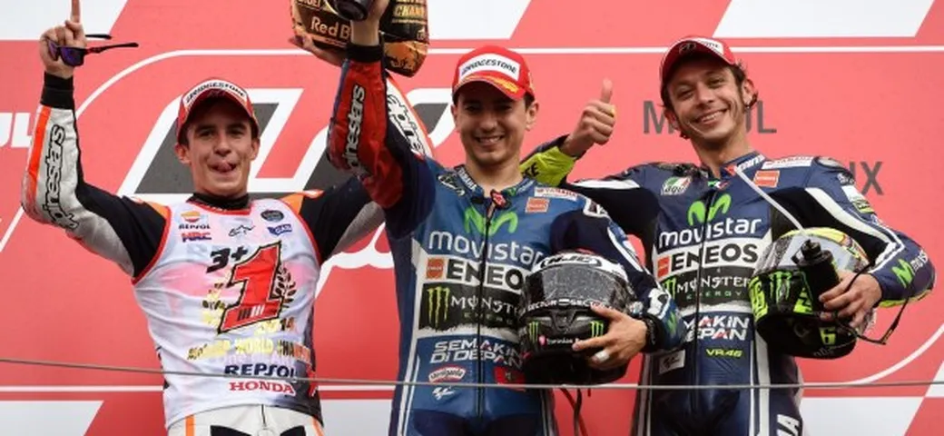 MotoGP Motegi: a Lorenzo la gara, a Marquez il titolo. A Rossi il podio