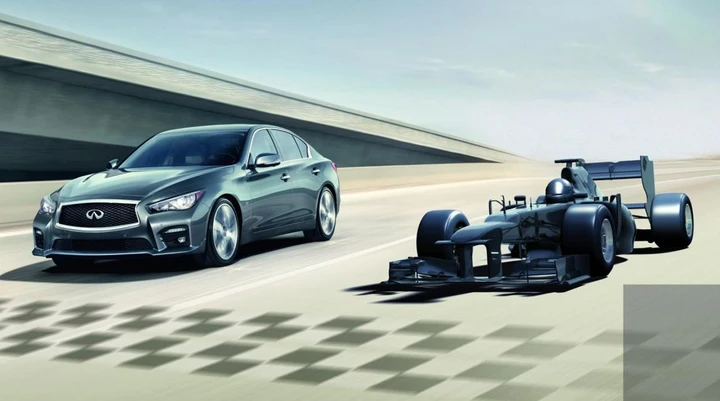 Con Infiniti puoi guidare una Formula 1