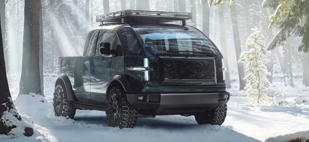 Canoo: il pick-up elettrico che diventa anche camper