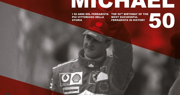"Michael 50": l'omaggio della Ferrari per il compleanno di Schumacher