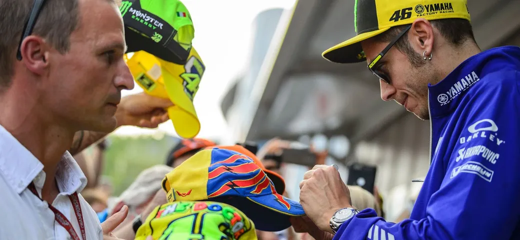 Dalla rete: Valentino rimettiti in forma e torna presto!