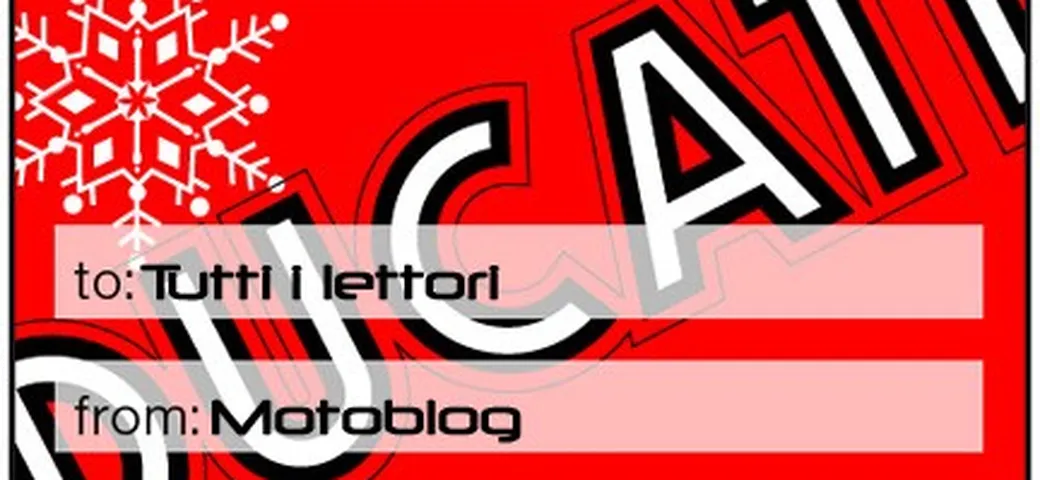 Buone Feste da Ducati