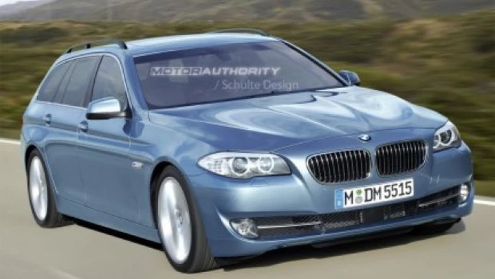 Nuova BMW Serie 5 Touring F11: ecco i primi render 