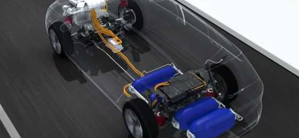 Volkswagen HyMotion hydrogen powertrain technology overview