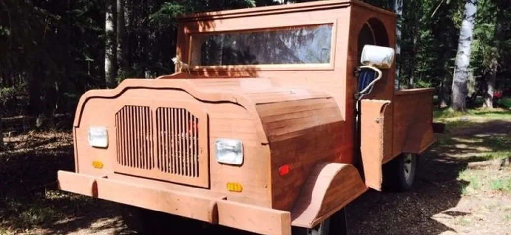 Distruggete la carrozzeria del vostro pick up? Rimediate con il legno