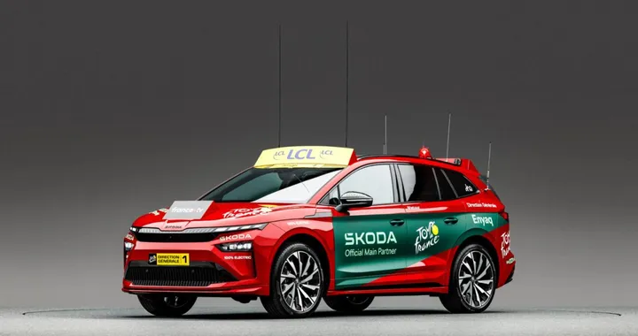 Škoda Auto festeggia 130 anni di storia al Tour de France 2025