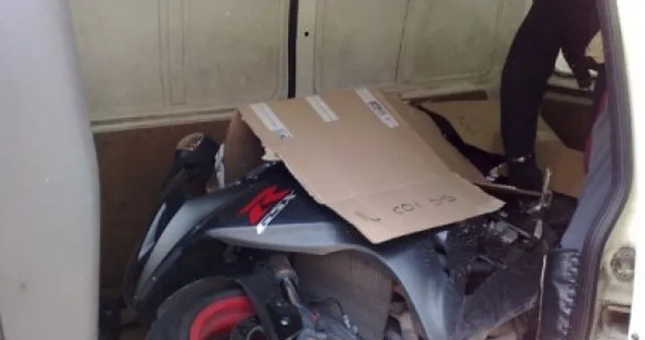 Polizia recupera moto rubata in un furgone grazie all'antifurto LoJack