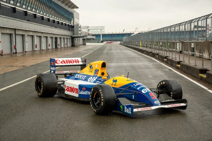 F1: in vendita la Williams FW14 di Nigel Mansell