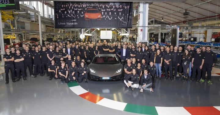 Lamborghini Huracán: produzione record con 14.022 esemplari