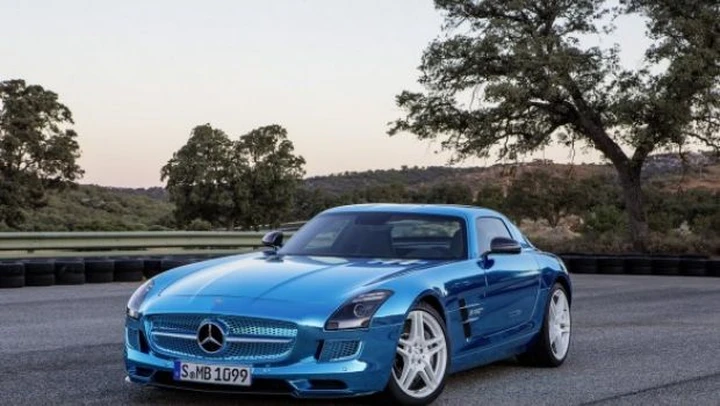 Mercedes SLS AMG Coupé Electric Drive in video - Salone di Parigi