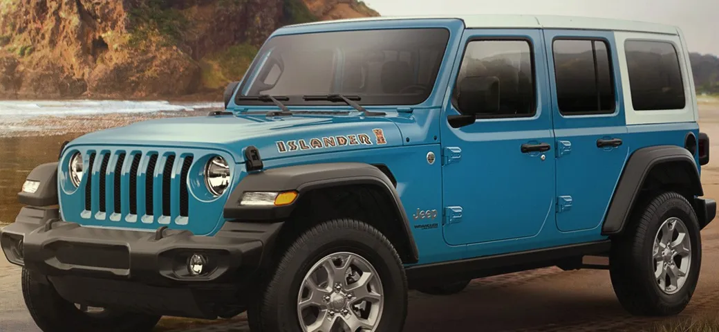Jeep Renegade e Wrangler Islander Edition 2021