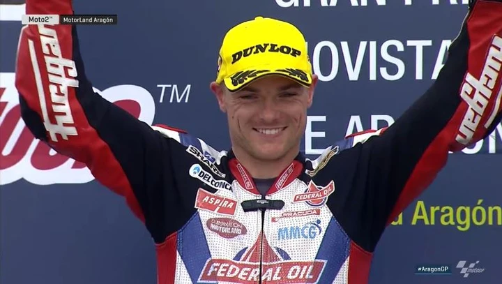 Moto2 Aragon: vince Lowes su Marquez e Morbidelli