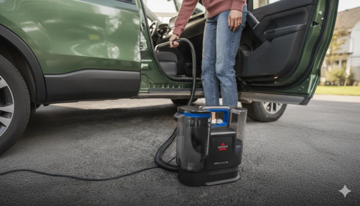 Tappezzeria come nuova con la BISSELL SpotClean C5 a prezzo speciale