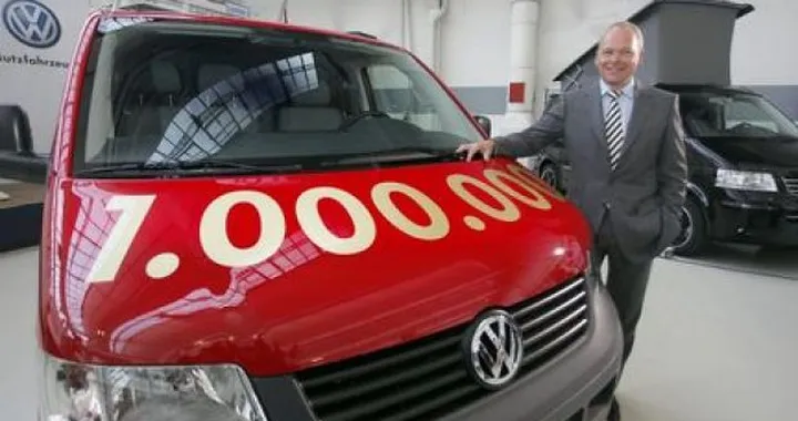 Volkswagen T5: 1 milione di esemplari per la gamma veicoli commerciali