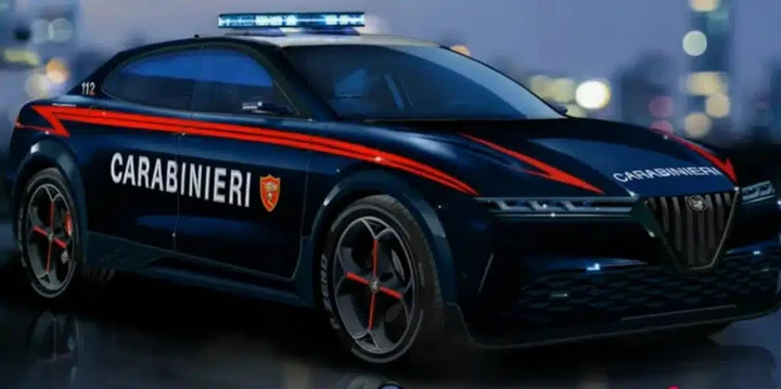Alfa Romeo Giulia Carabinieri RENDER