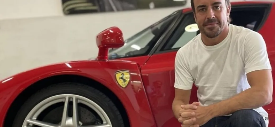 Fernando Alonso: l'asta per la sua rara Ferrari Enzo è andata deserta