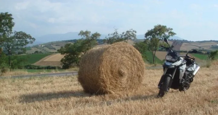 Foto del giorno: BMW F 800 GS in Abruzzo