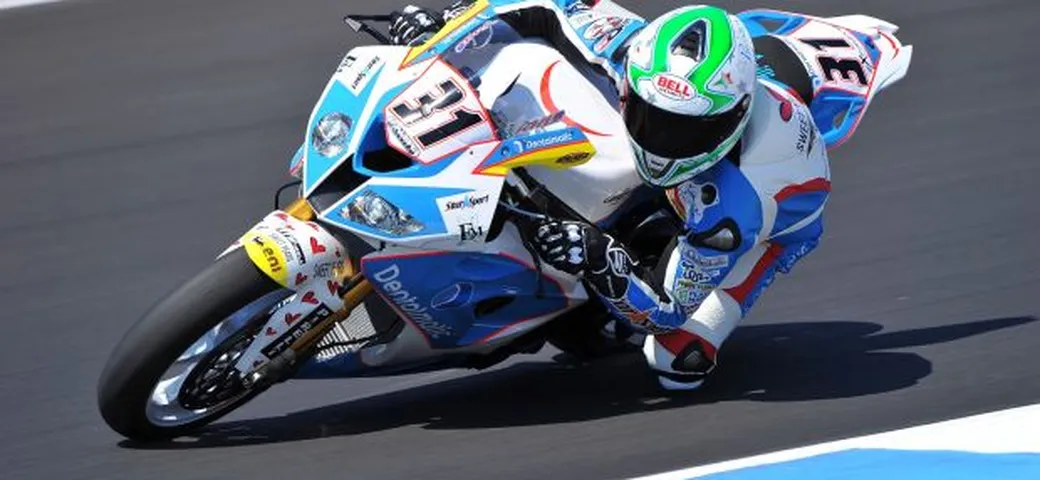 Vittorio Iannuzzo (Team Grillini) soddisfatto del test di Phillip Island
