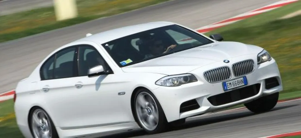 BMW 550D: test in pista a Misano
