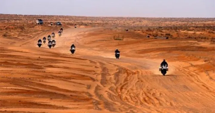 Moto Guzzi Stelvio Raid in Tunisia