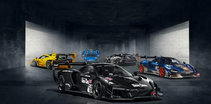 McLaren Senna GTR LM: omaggio alle F1 GTR regine di Le Mans