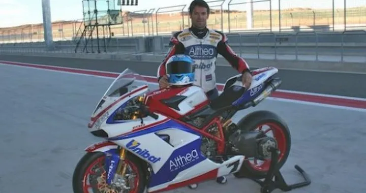 WSBK: Carlos Checa assaggia e approva Motorland Aragon