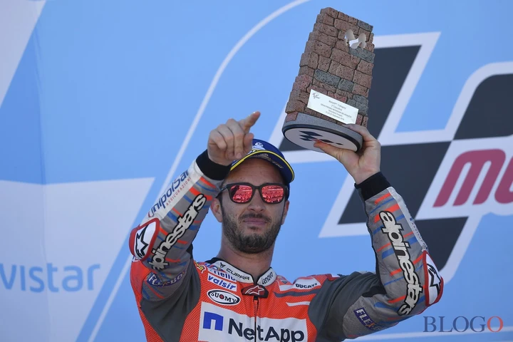 Dovisioso 2° ad Aragon: 