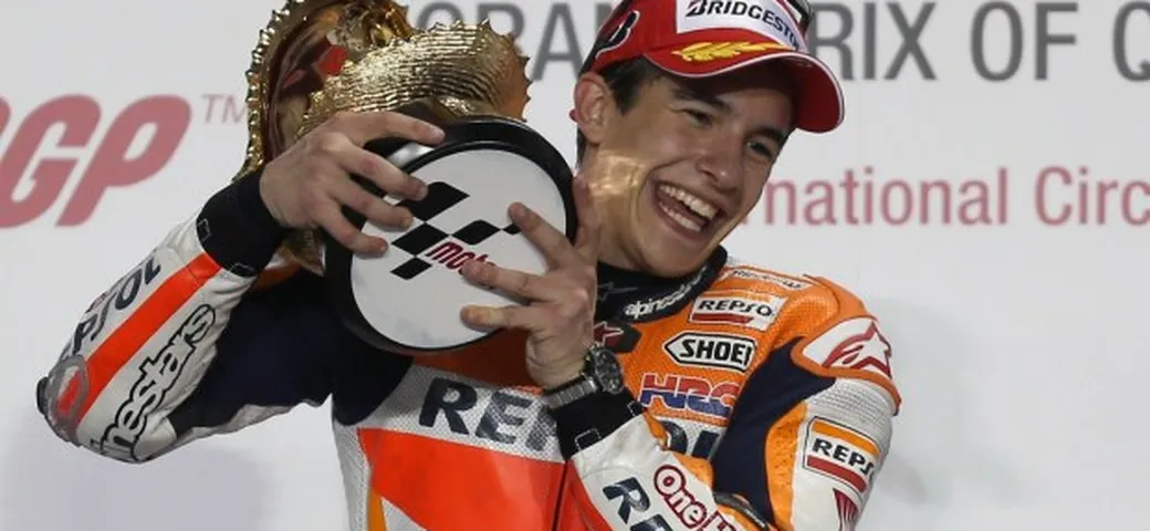 Marc Marquez vince in Qatar: 