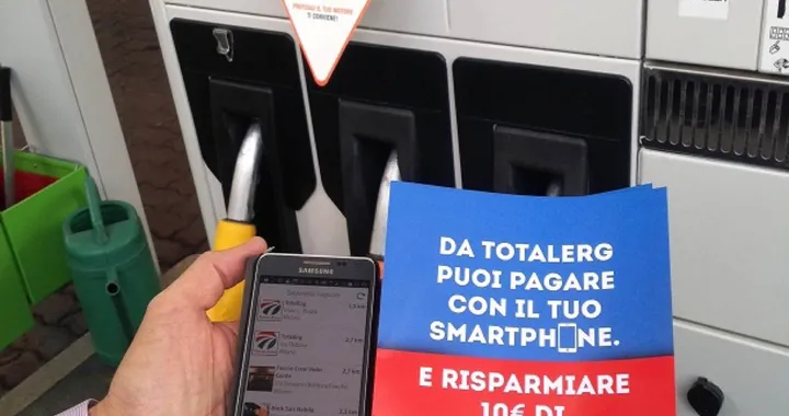 Fai il pieno con l'app e riparti